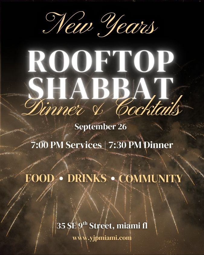 New Years Shabbat Dinner & Cocktails