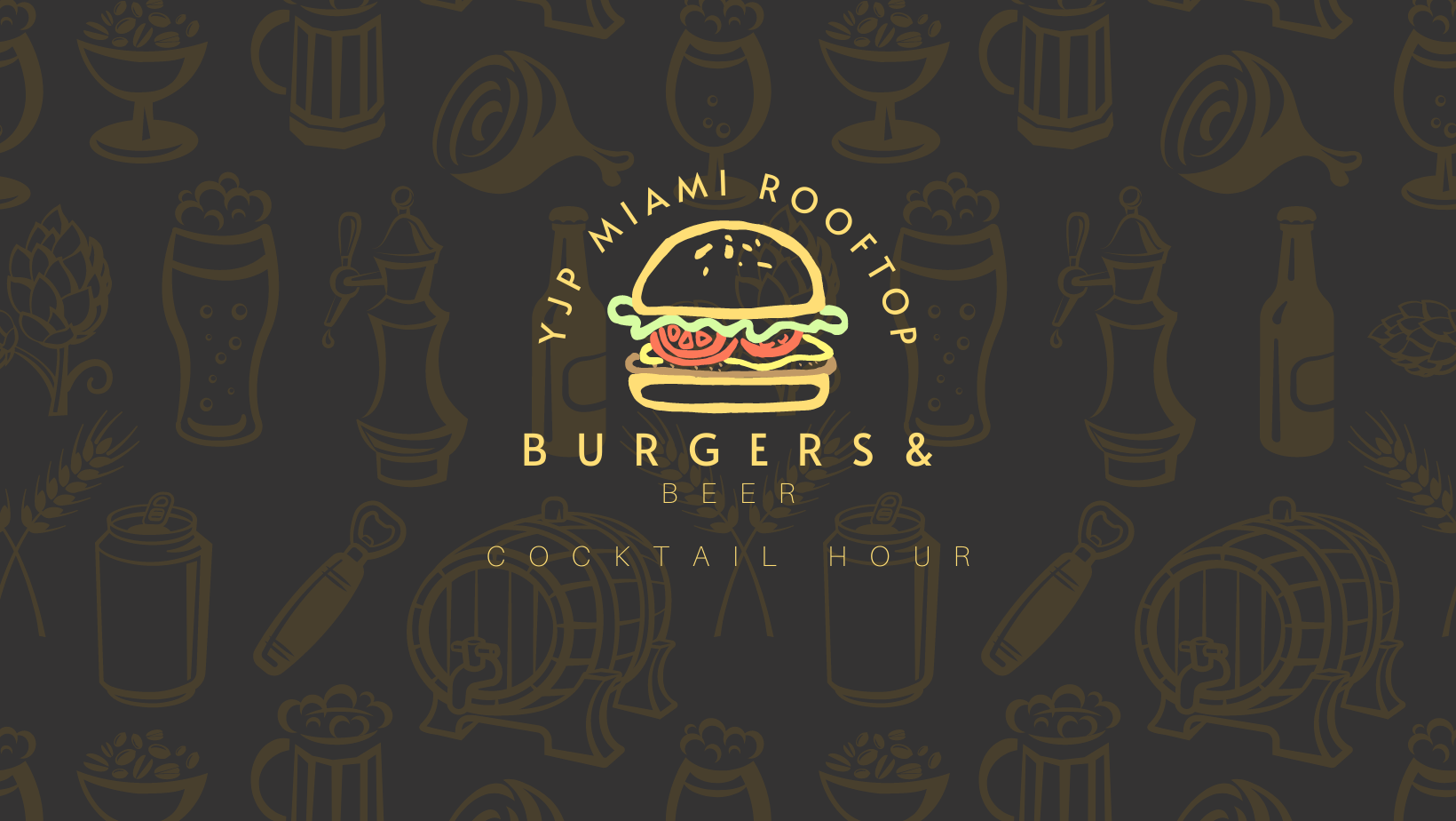 Burgers & Beer Cocktail Hour