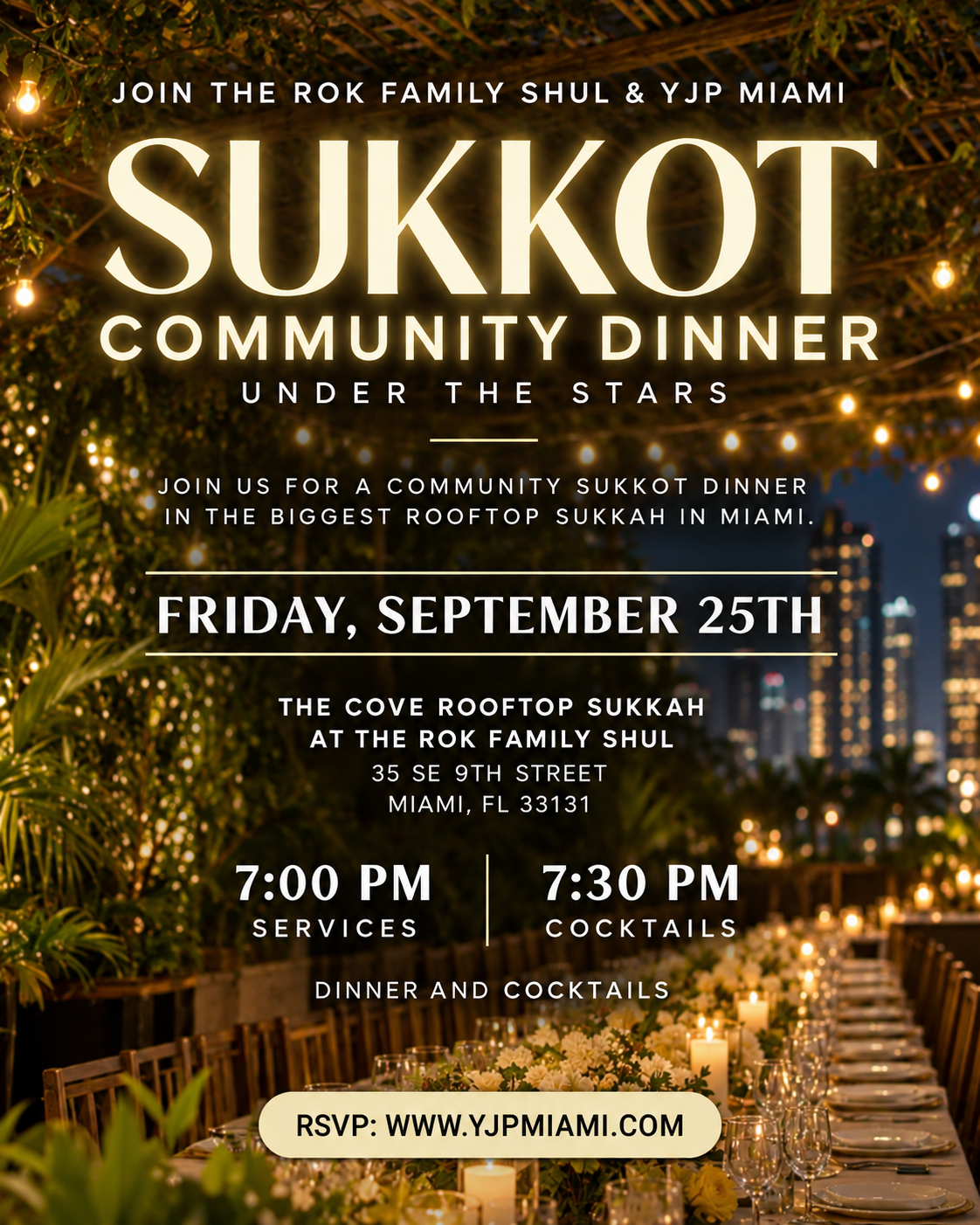 Sukkot Community Dinner