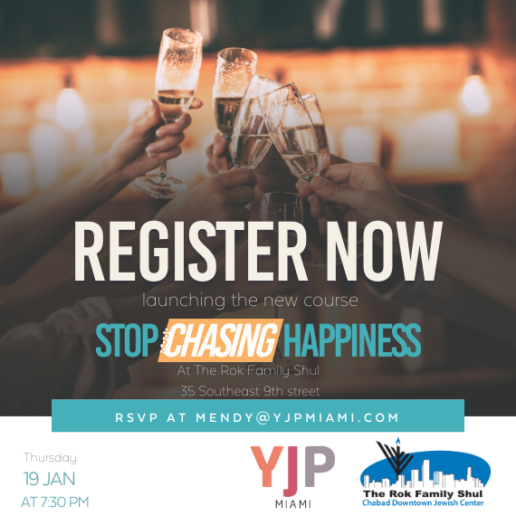 YJP Academy - "Stop Chasing Happiness" - 4 Week Course