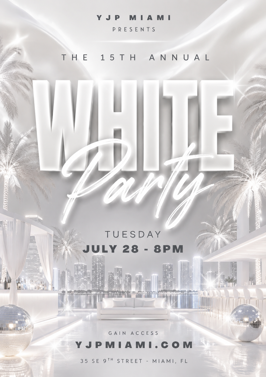YJP Miami 15th Annual White Party