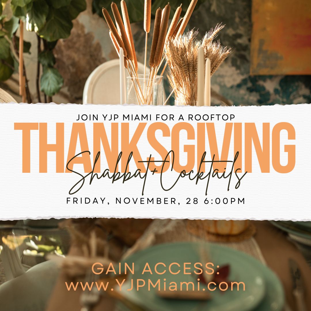Thanksgiving Shabbat + Cocktail Hour