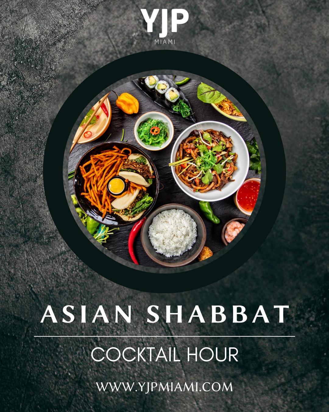 YJP Asian Shabbat Cocktail Hour