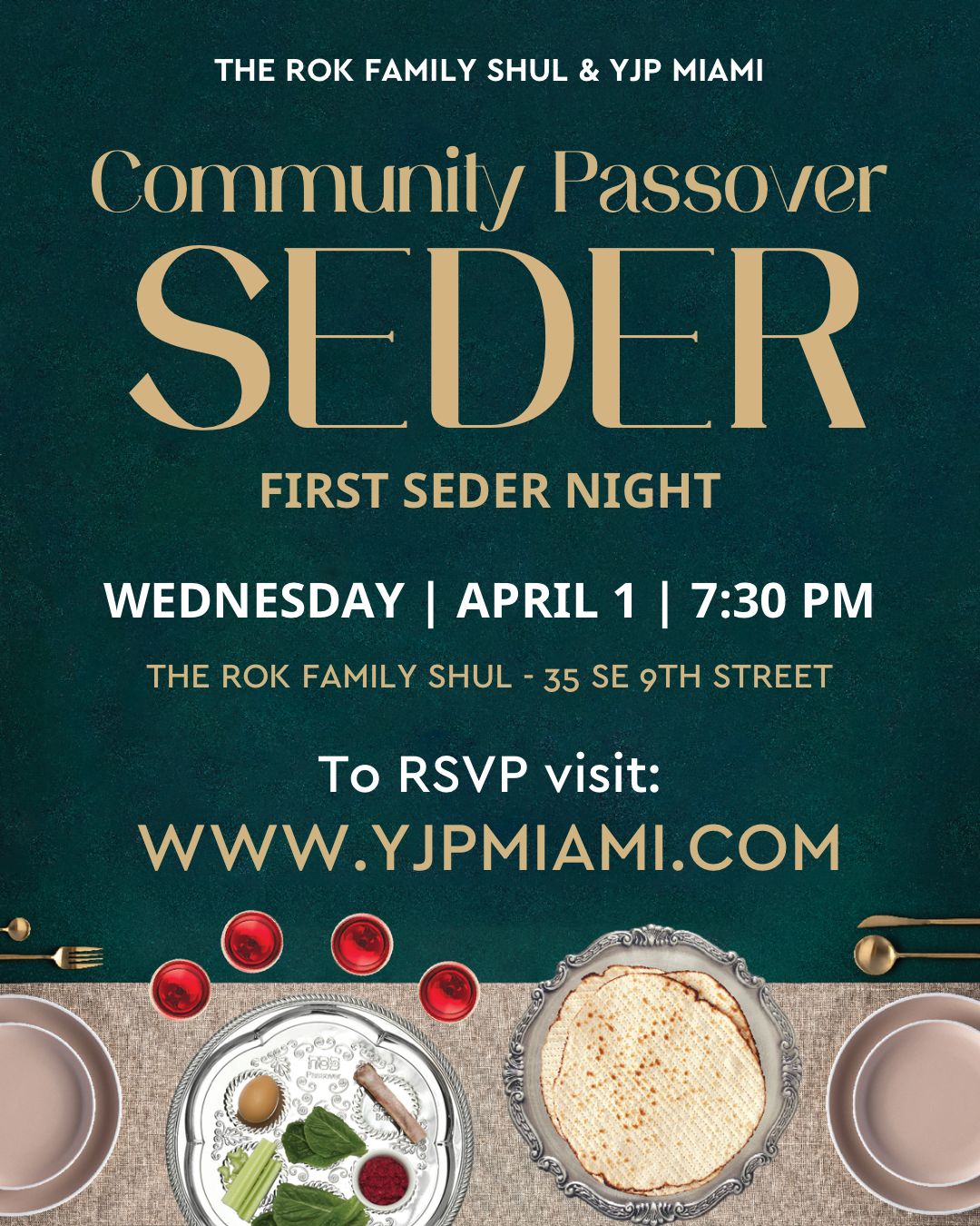 Passover Seder (1st Night of Passover)