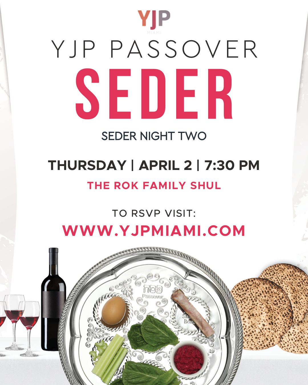 YJP Passover Seder (2nd Night of Passover)