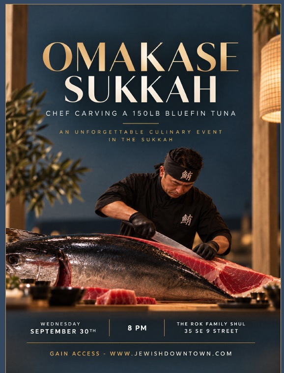 Omakase in the Sukkah