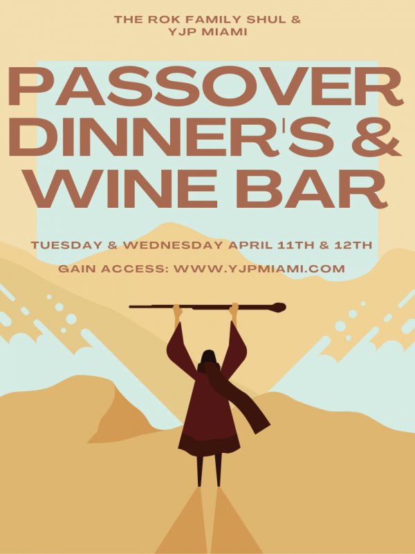 Passover Miami 2025 Dulcie Fenelia