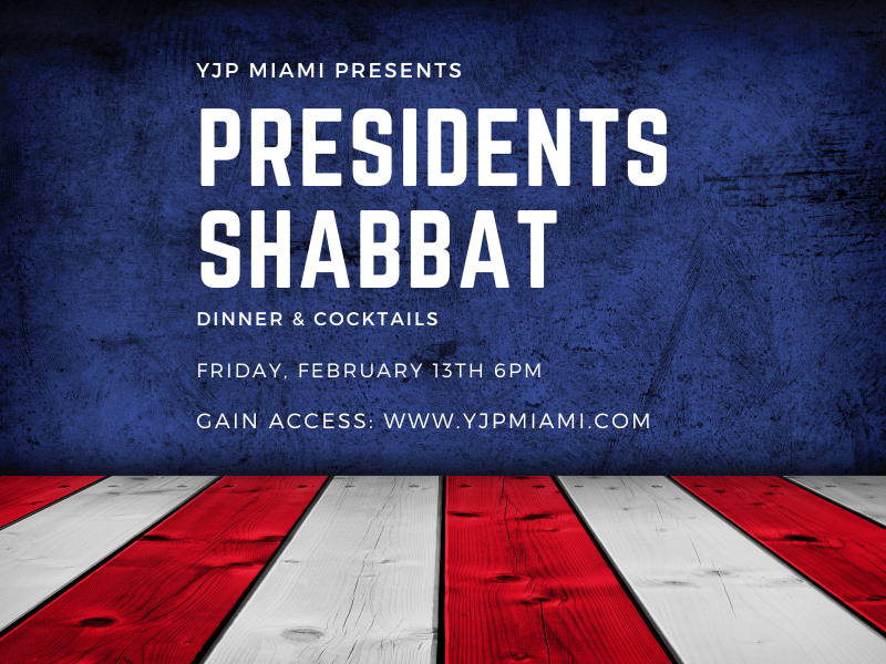 YJP Miami Rooftop Presidents Shabbat Dinner & Cocktail