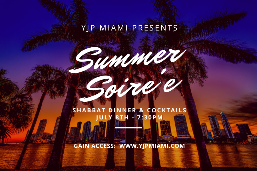 Summer Soiree Shabbat Dinner & Cocktails