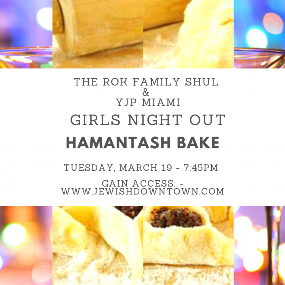 Girls Night Out  - Hamantash & Martini Bake